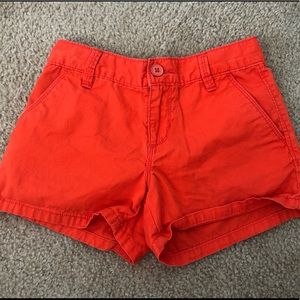 Old Navy red shorts